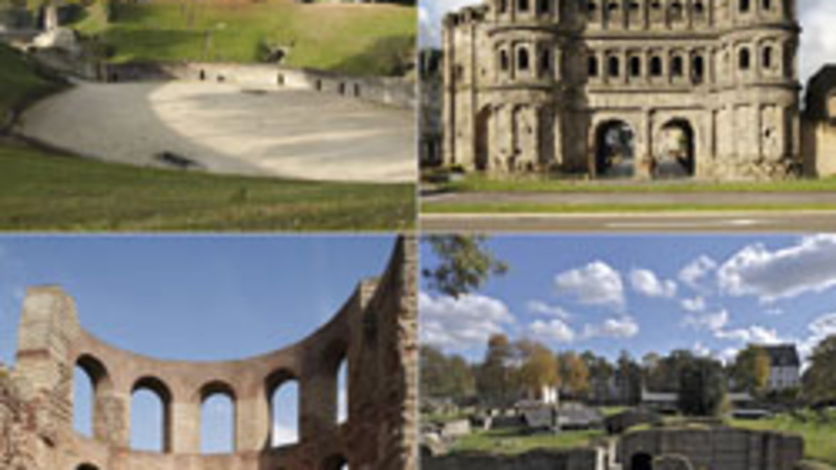 Amphitheater, Porta Nigra, Kaiserthermen, Barbarathermen UNESCO-Parcour-