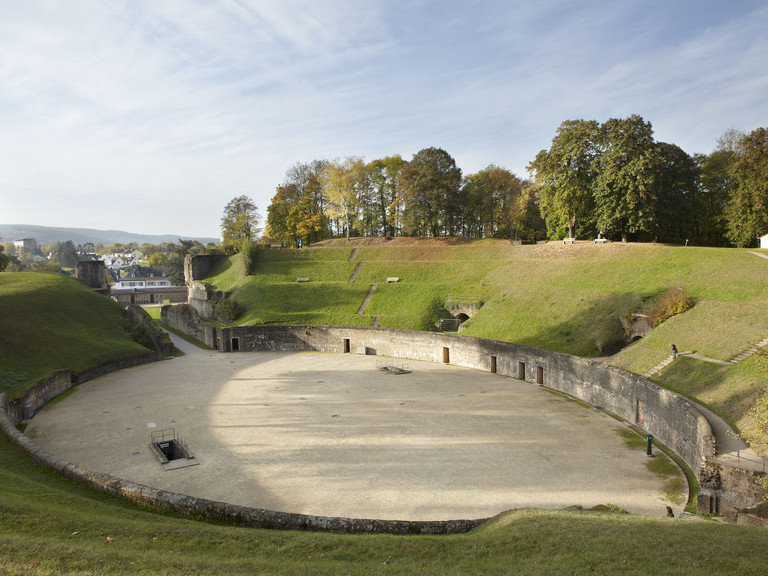 Welterbe-Häppchen: Unterwegs mit den Welterbe-Scouts – das Amphitheater barrierefrei entdecken Welterbe-Häppchen: Unterwegs mit den Welterbe-Scouts – das Amphitheater barrierefrei entdecken